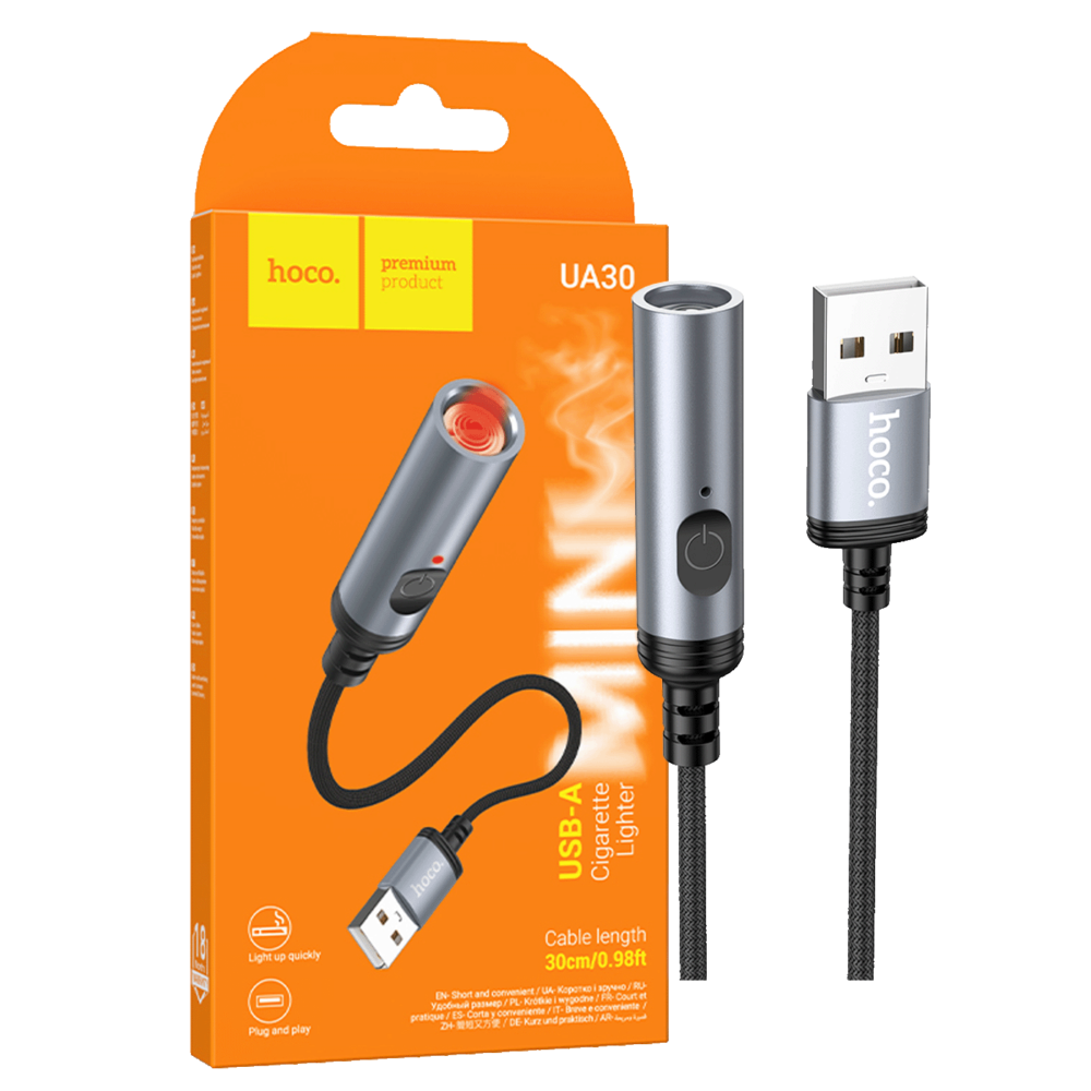 hoco. Upaljač sa USB kabelom - UA30 USB