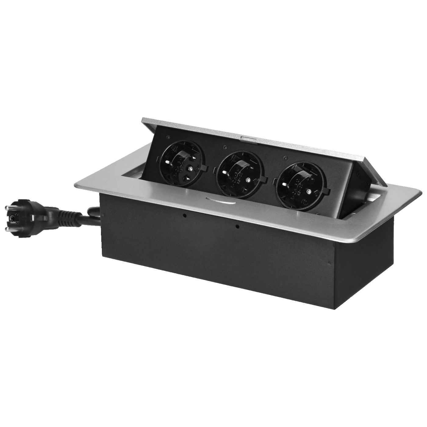 Orno Produžni kabel sa 3 x Schuko utičnice, ugradbena - OR-GM-9033(GS)/G 1 Orno Produžni kabel sa 3 x Schuko utičnice, ugradbena - OR-GM-9033(GS)/G